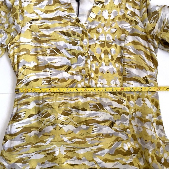 ALLSAINTS Frankie Oniyuri Dress Yellow NWT - Picture 10 of 11
